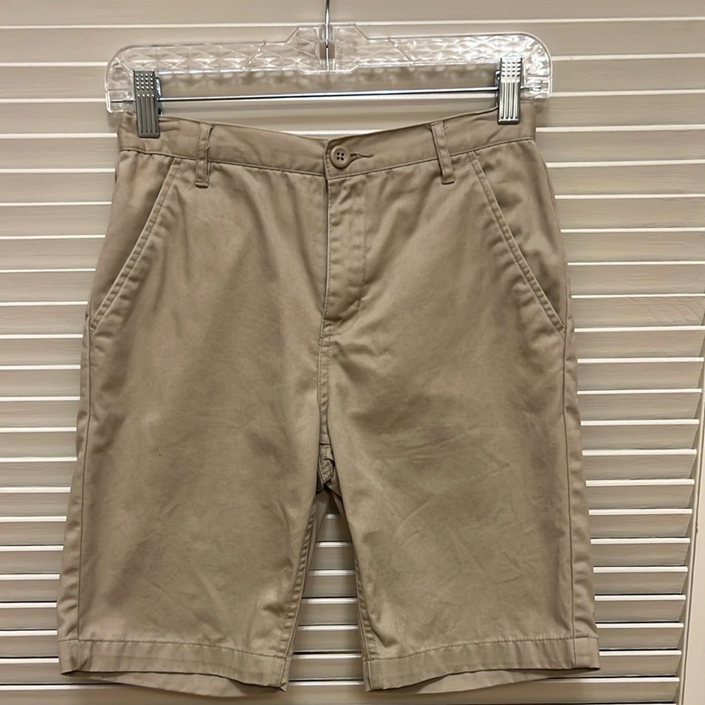 Old Navy Kids Tan Flat Front Shorts, Size 12, NWOT
M